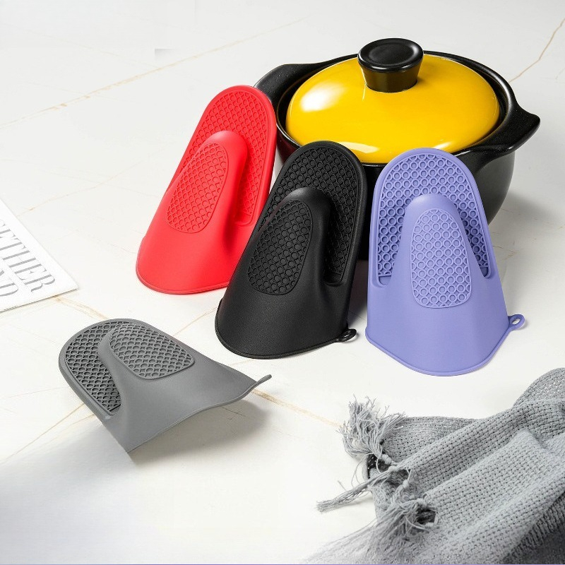 Oven Mitt Silicone - Penjepit tangan silikon tebal, sarung tangan