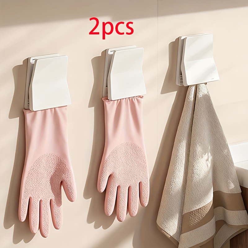 Rubber Glove Cleaning - 2 Buah Gantungan Sarung Tangan Dapur,