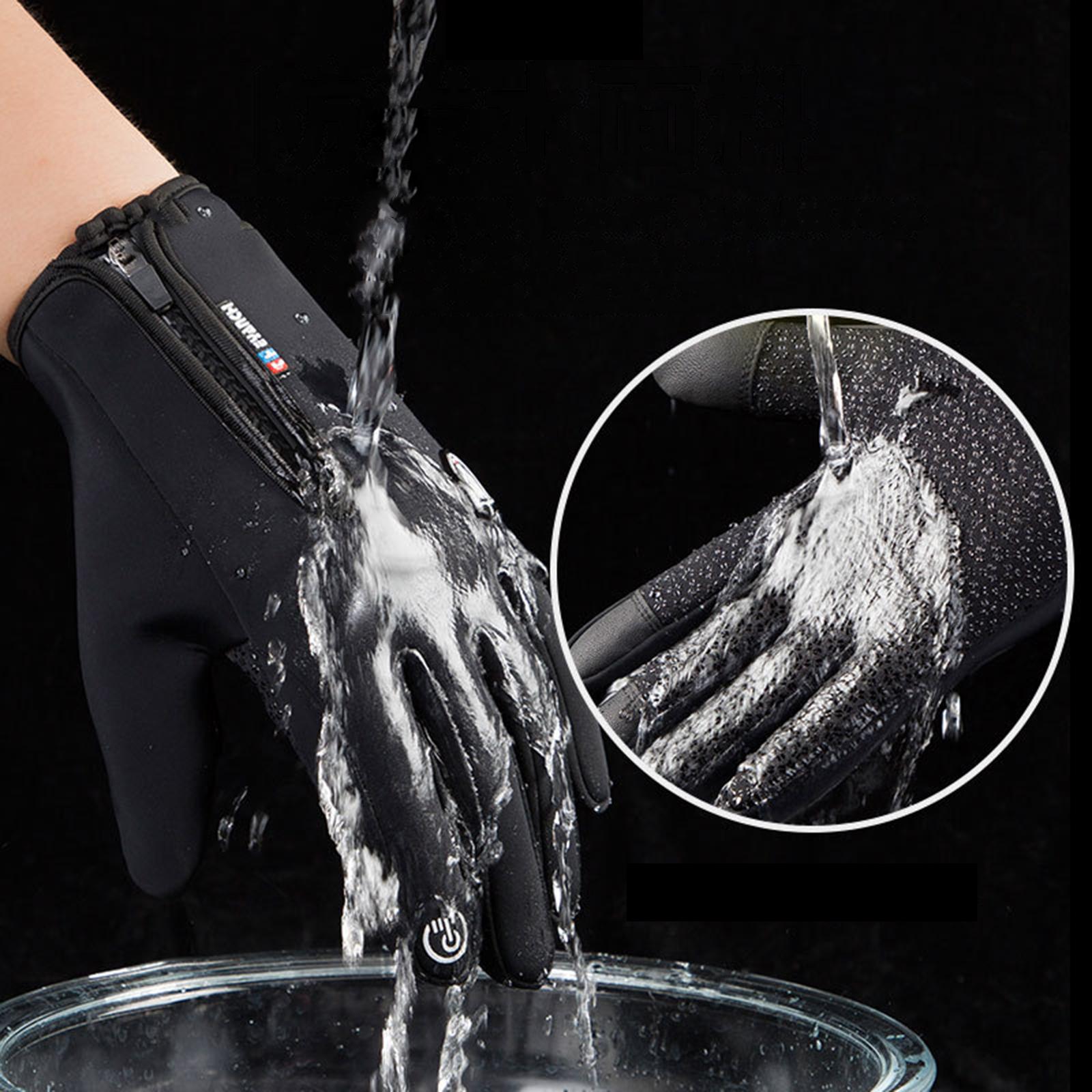 Winter Glove Insulated - Sarung Tangan Snowboard Anti Angin, Tahan
