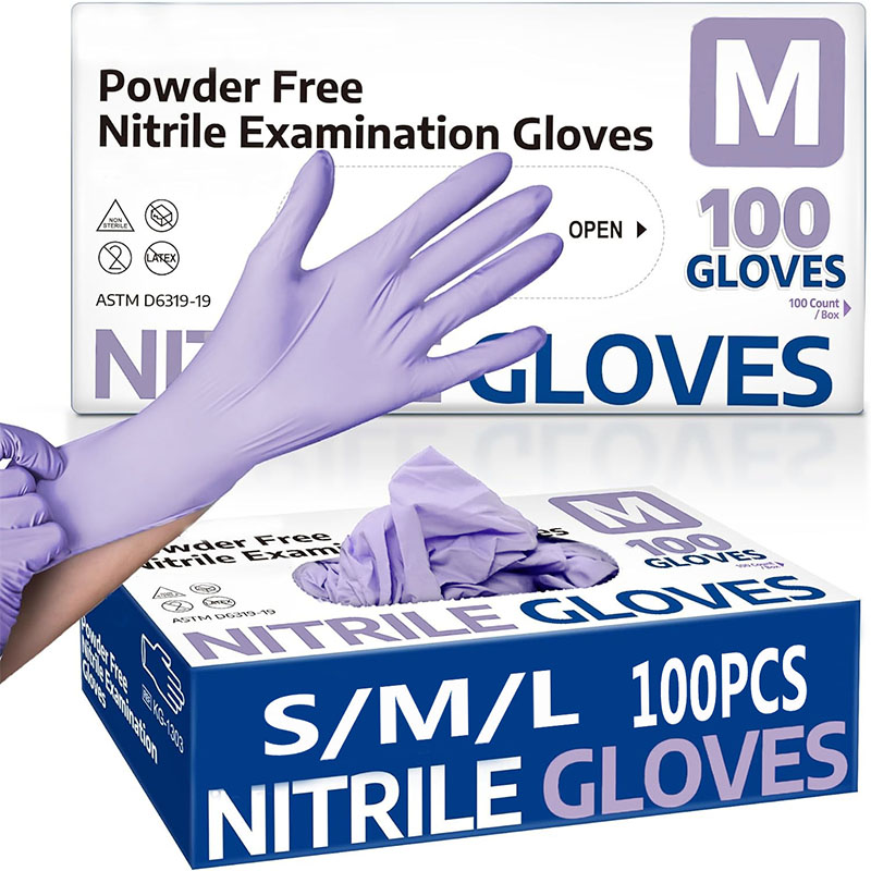 10/20/50/100 Buah Sarung Tanga - Nitrile Mechanic Glove ulasan dan harga