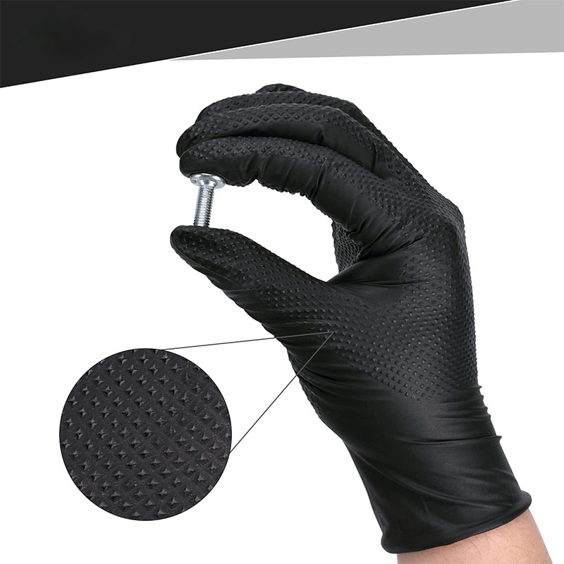 2-100PCS Sarung Tangan Nitril  - Nitrile Mechanic Glove ulasan dan harga
