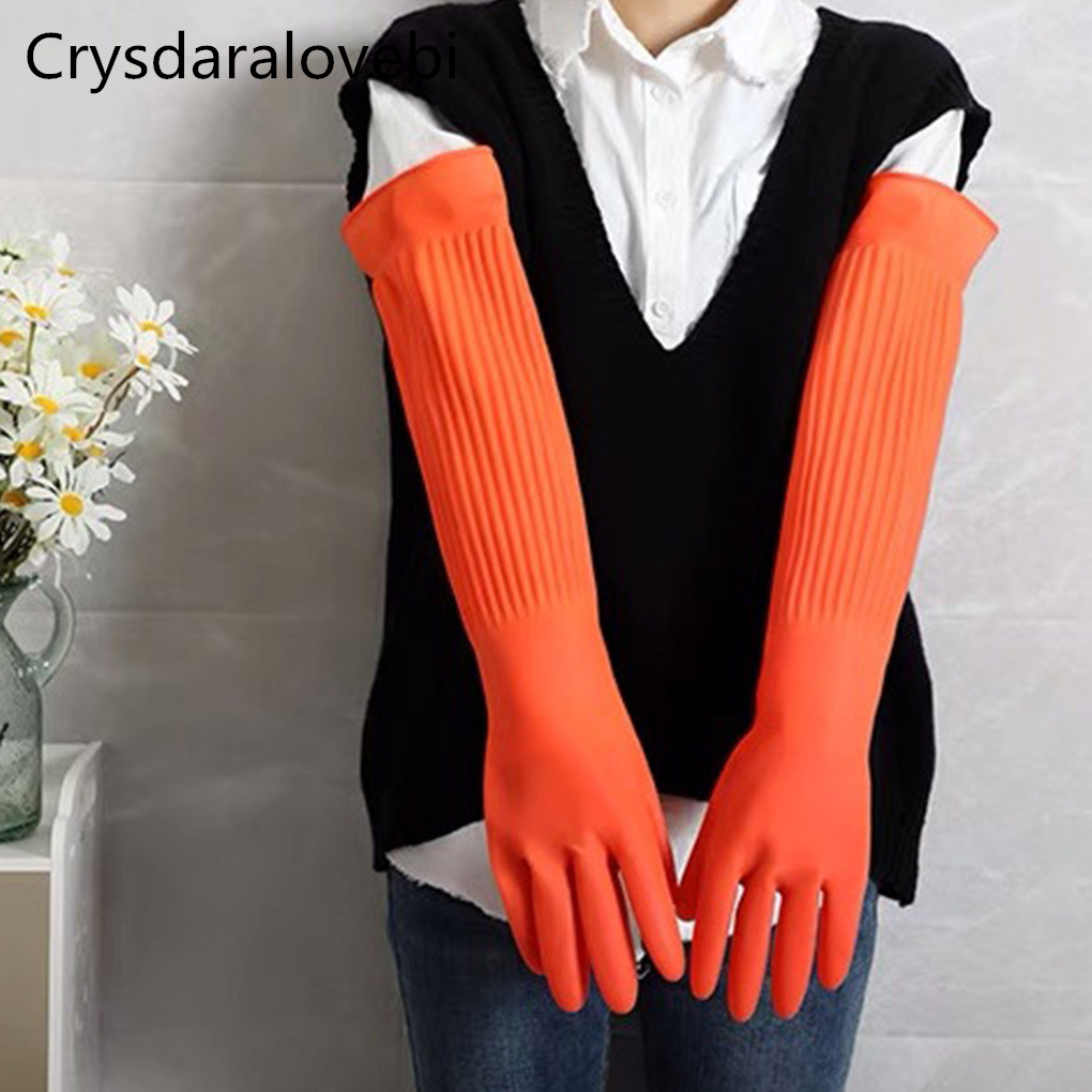 45/55 Cm Tahan Air Rumah Tangg - Rubber Glove Cleaning ulasan dan harga