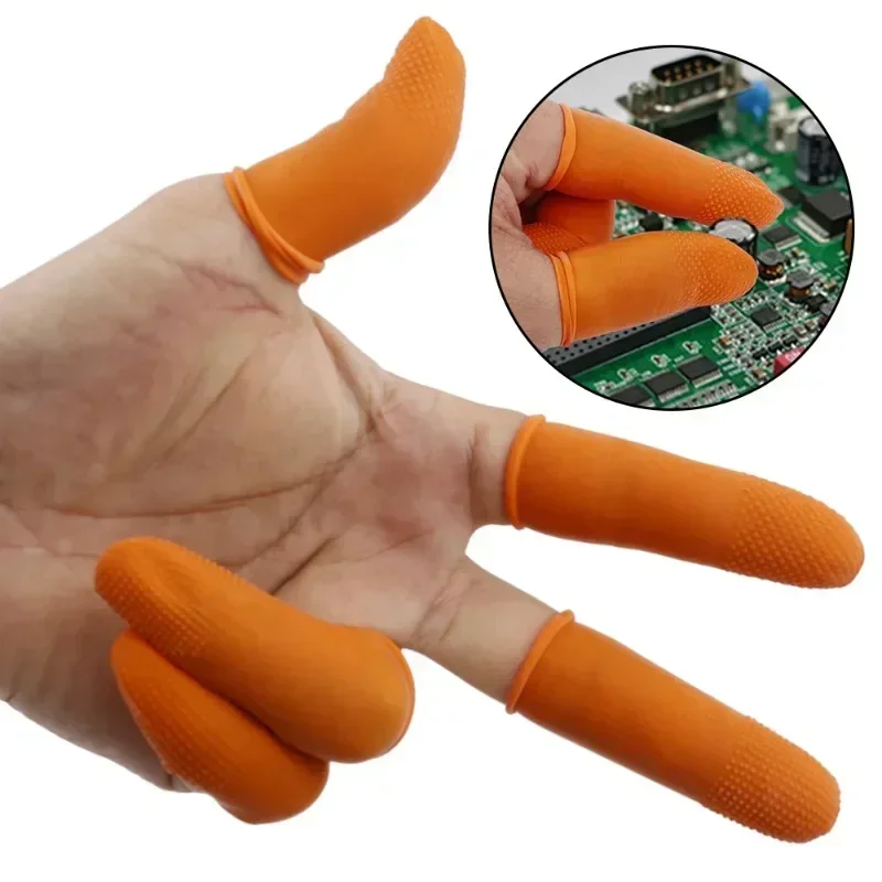 100/10 Buah Penutup Jari Sekal - Latex Disposable Glove ulasan dan harga