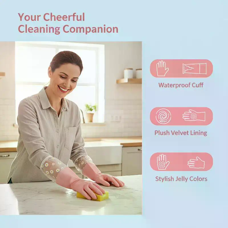 Sarung Tangan Pembersih Tahan  - Rubber Glove Cleaning ulasan dan harga
